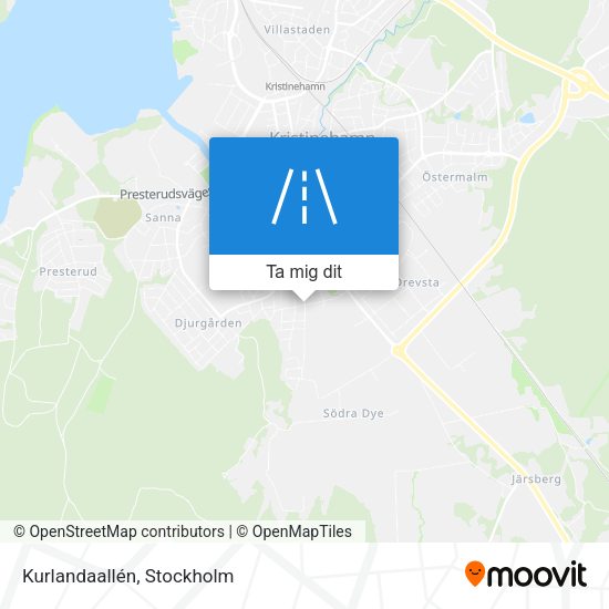 Kurlandaallén karta