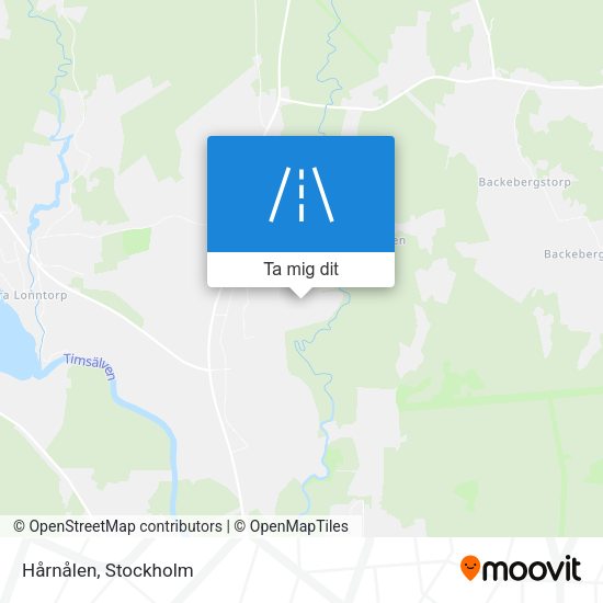 Hårnålen karta