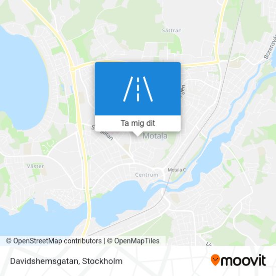Davidshemsgatan karta