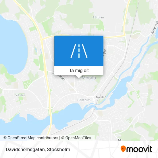 Davidshemsgatan karta