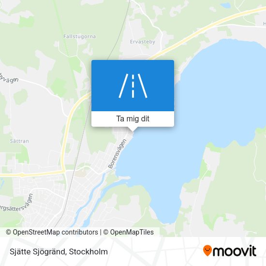 Sjätte Sjögränd karta