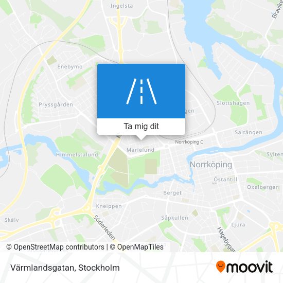 Värmlandsgatan karta