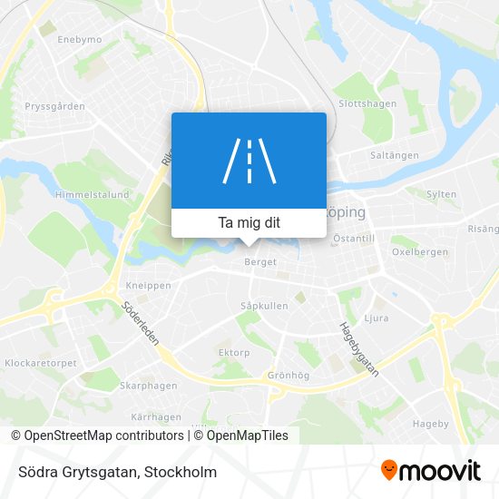 Södra Grytsgatan karta