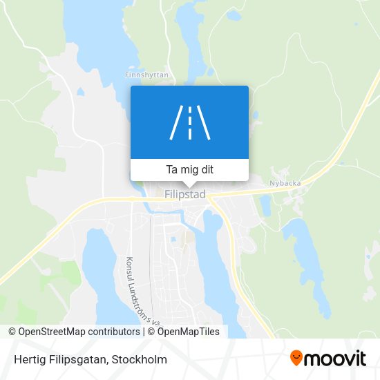 Hertig Filipsgatan karta