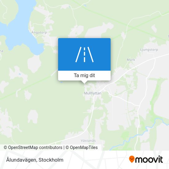Ålundavägen karta
