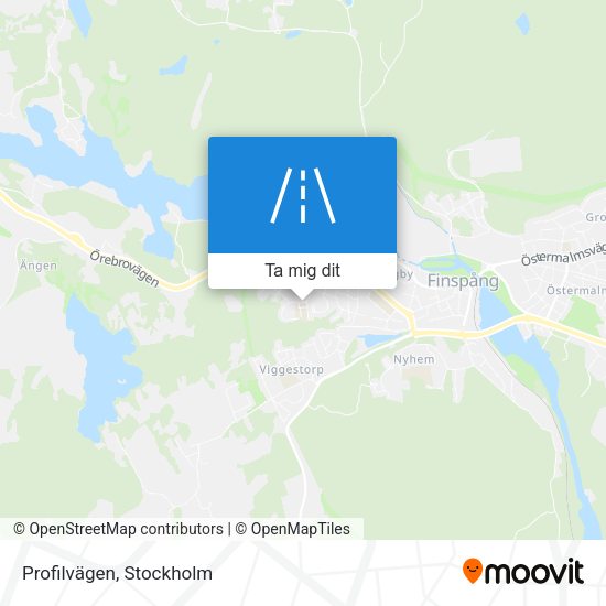 Profilvägen karta