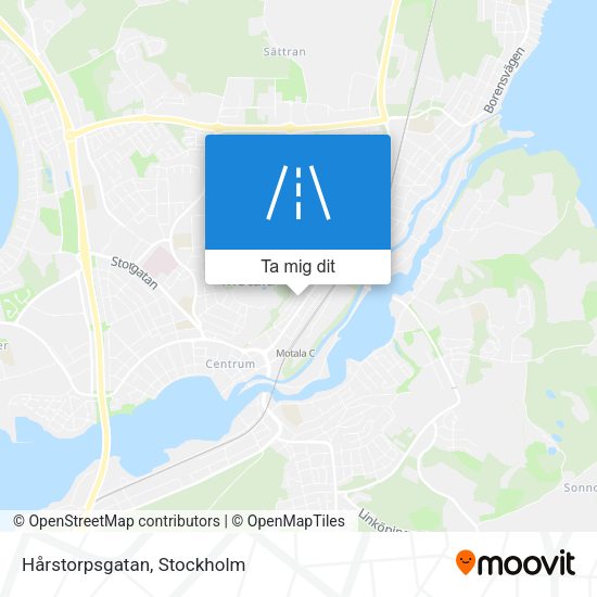 Hårstorpsgatan karta