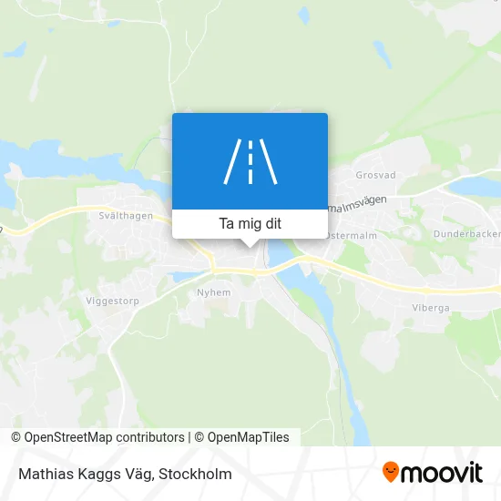 Mathias Kaggs Väg karta