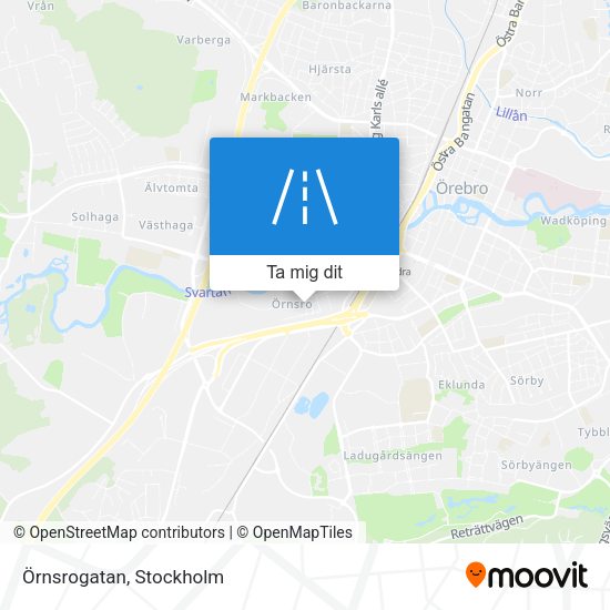 Örnsrogatan karta
