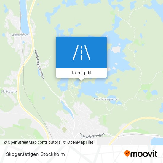 Skogsråstigen karta