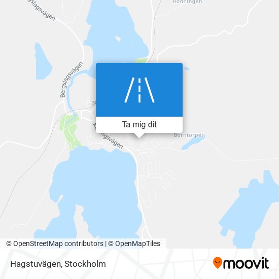 Hagstuvägen karta