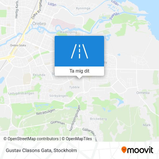Gustav Clasons Gata karta