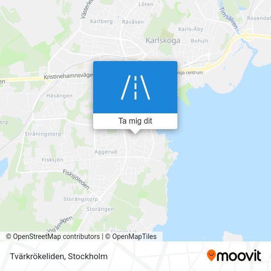 Tvärkrökeliden karta