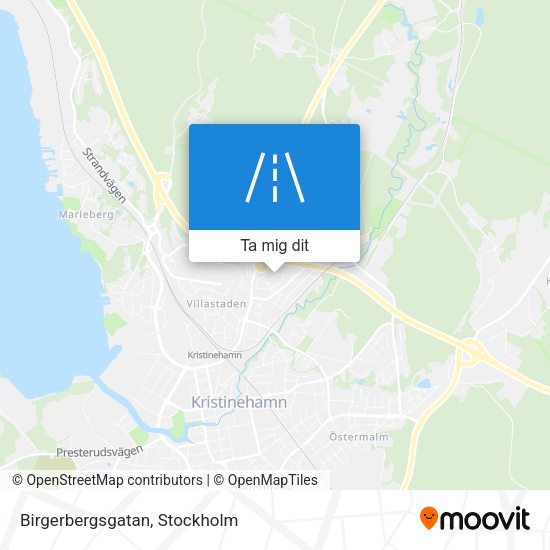 Birgerbergsgatan karta