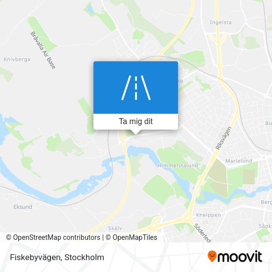 Fiskebyvägen karta