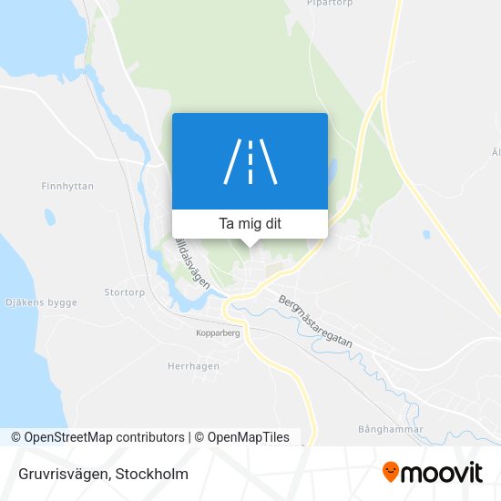 Gruvrisvägen karta