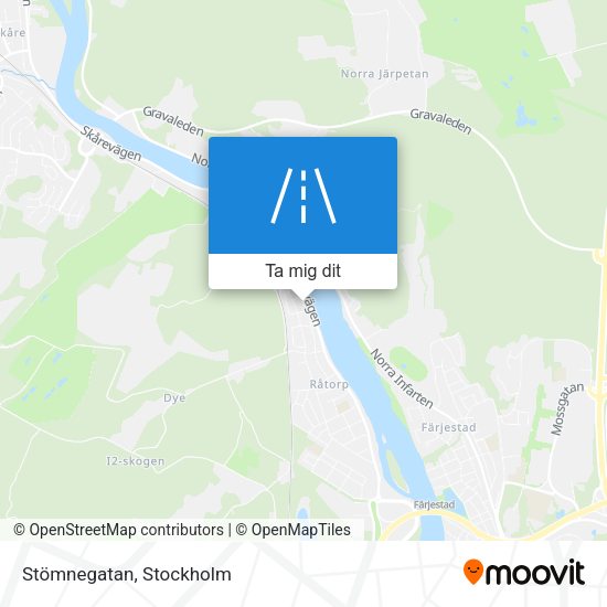 Stömnegatan karta