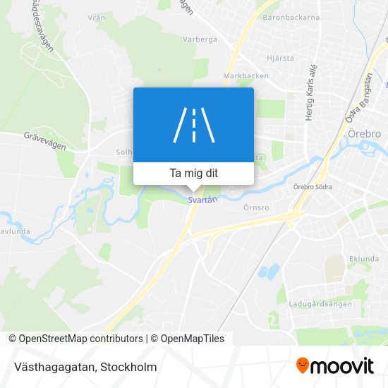 Västhagagatan karta