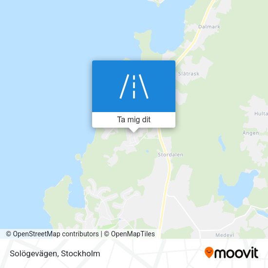 Solögevägen karta