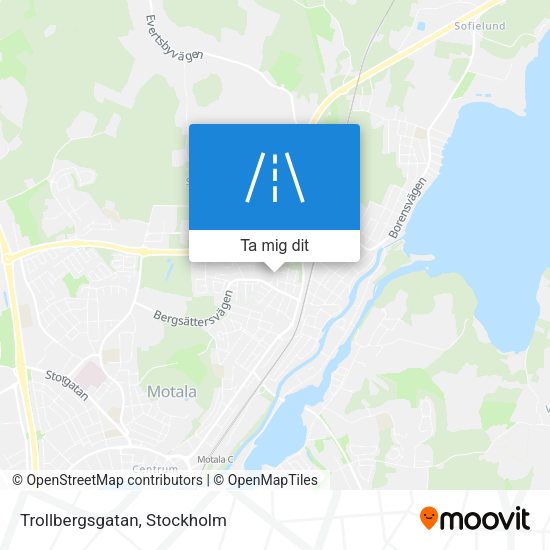 Trollbergsgatan karta