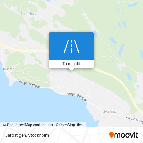 Järpstigen karta