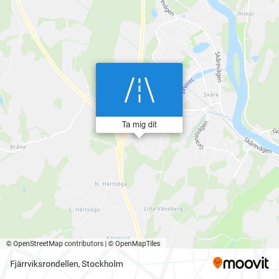 Fjärrviksrondellen karta