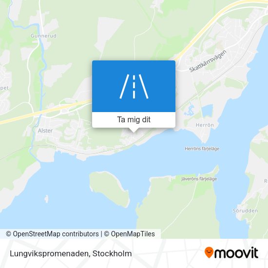 Lungvikspromenaden karta