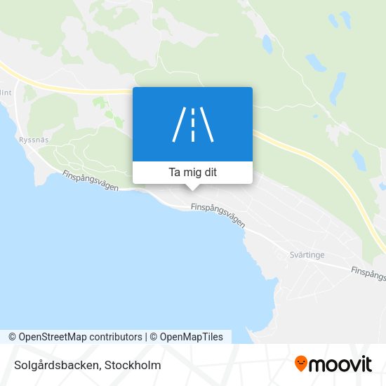 Solgårdsbacken karta