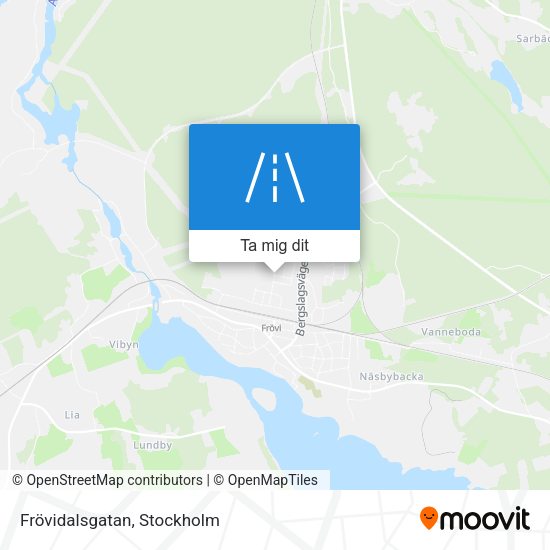 Frövidalsgatan karta