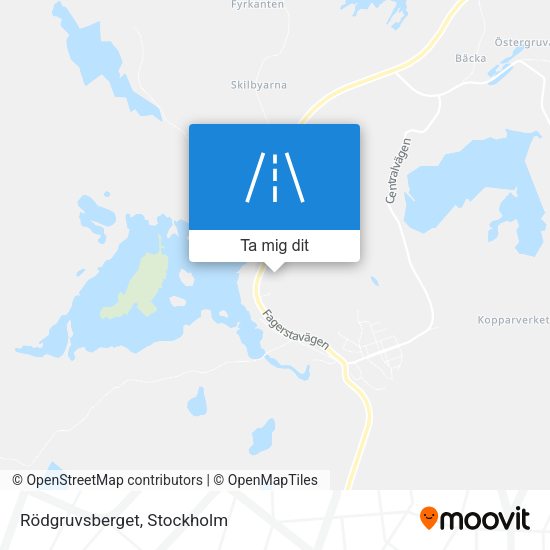 Rödgruvsberget karta