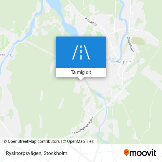 Rysktorpsvägen karta
