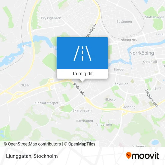 Ljunggatan karta