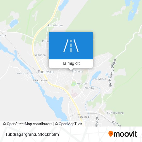 Tubdragargränd karta