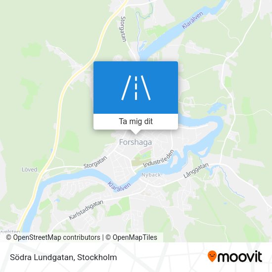 Södra Lundgatan karta