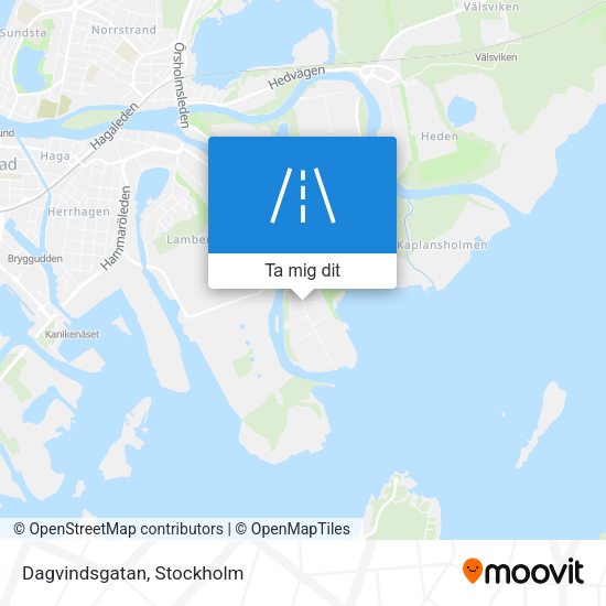 Dagvindsgatan karta