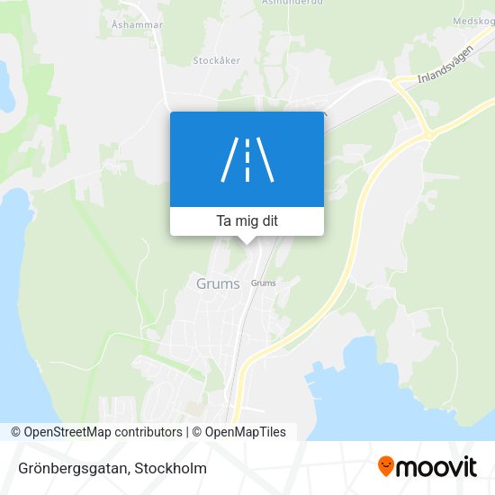 Grönbergsgatan karta