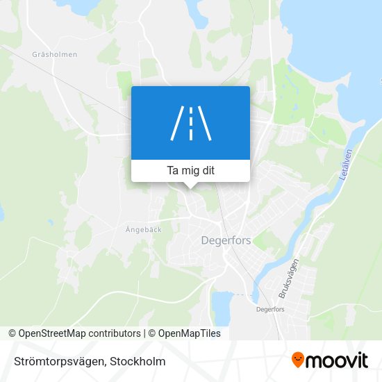 Strömtorpsvägen karta