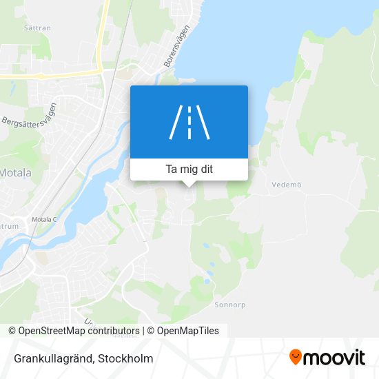 Grankullagränd karta