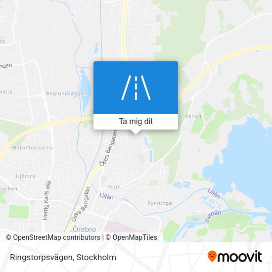 Ringstorpsvägen karta