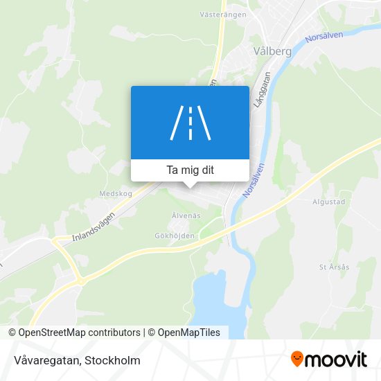 Våvaregatan karta