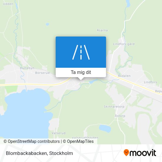 Blombackabacken karta