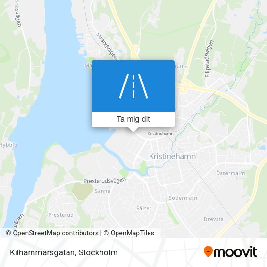Kilhammarsgatan karta