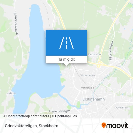Grindvaktarvägen karta