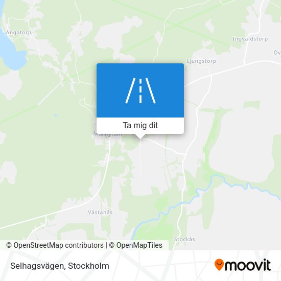 Selhagsvägen karta