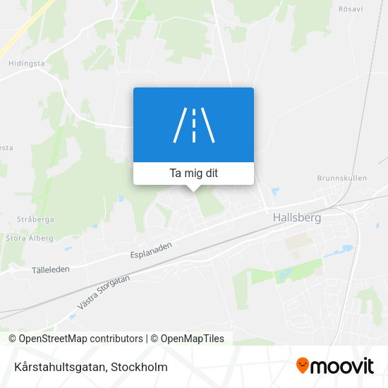 Kårstahultsgatan karta