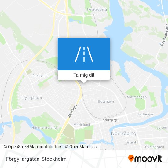 Förgyllargatan karta