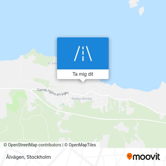 Ålvägen karta