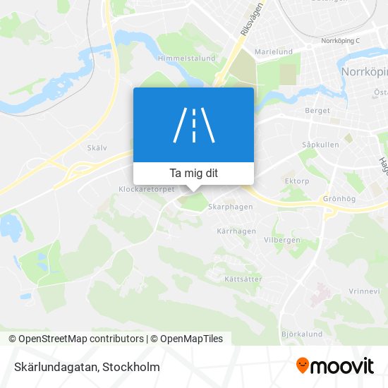 Skärlundagatan karta