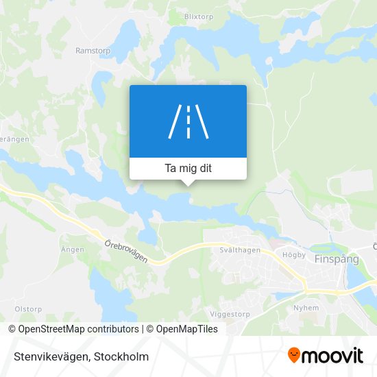 Stenvikevägen karta