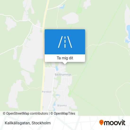 Kallkällsgatan karta